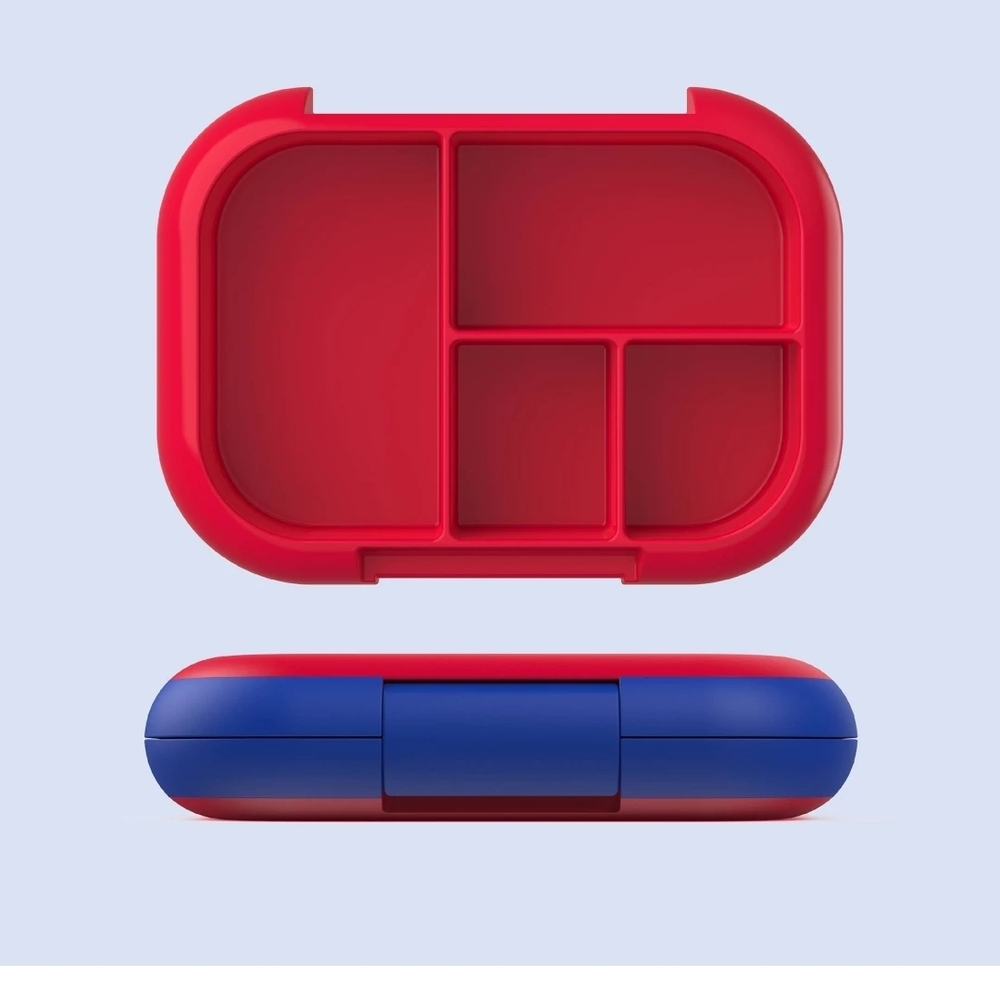 Kids Chill Red Leak-Proof Lunch Box - Picture 4 of 6